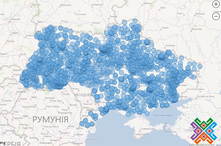 МОЗ створило мапу пунктів тестування на коронавірус