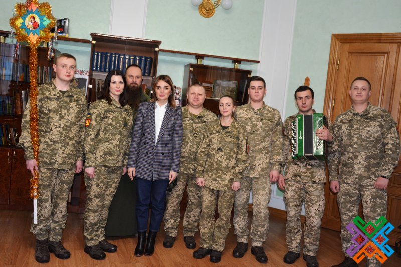 В обласну раду завітали щедрівники