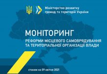 Моніторинг реформи місцевого самоврядування та територіальної організації влади
