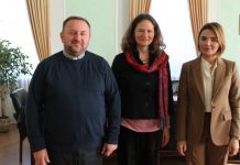 Віолета Лабазюк зустрілася з представниками благодійного фонду «Карітас»