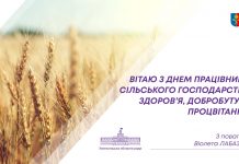 Привітання голови обласної ради Віолети Лабазюк з Днем працівників сільського господарства України