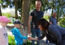 Віолета Лабазюк зустрілася з переселенцями, які проживають у Лісовогринівецькій громаді