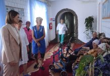 Віолета Лабазюк відвідала заклади соціального захисту