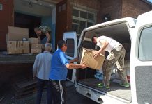 Відправлено вантаж для військових, які дислокуються у Запорізькій області