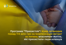 Програма “Прихисток”: Уряд затвердив понад 114 млн грн на компенсацію витрат за липень власникам житла, які прихистили переселенців