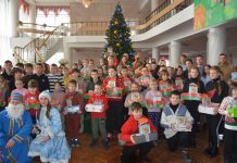 Віолета Лабазюк передала дітям вітання від Святого Миколая