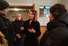 Віолета Лабазюк зустрілася з переселенцями, які проживають у Заслучненській і Щиборівській тергромадах