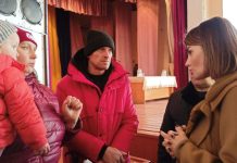 Віолета Лабазюк зустрілася з переселенцями, які проживають у Гвардійській і Розсошанській територіальних громадах
