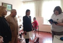 Віолета Лабазюк відвідала військових, що проходять реабілітацію у КНП «Хмельницький обласний госпіталь ветеранів війни»