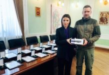 Голова обласної ради привітала бійців 19-го окремого стрілецького батальйону з Днем піхоти ЗСУ