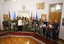 Віолета Лабазюк привітала захисників з Хмельниччини з Днем Героїв