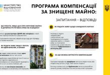 Програма компенсації за знищене майно: запитання та відповіді