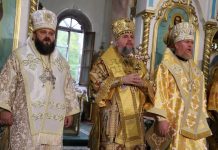 Віолета Лабазюк відвідала Божественну літургію, яку очолив Митрополит Київський і всієї України Епіфаній