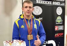 Рятувальник з Хмельниччини став чемпіоном світу з гирьового спорту
