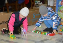 У Центрі видачі гуманітарної допомоги обласної ради – весняний настрій