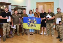 Військовим подякували за мужність та патріотизм