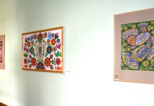 У Будинку рад експонується виставка у стилі декоративного розпису