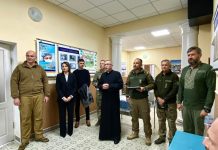 Голова обласної ради відвідала військових у Хмельницькому військовому госпіталі