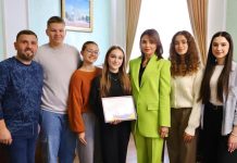 Віолета Лабазюк зустрілася із талановитою молоддю Хмельниччини