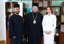Віолета Лабазюк зустрілася з архієпископом Кам’янець-Подільським і Новоушицьким Германом