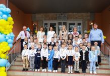 Віолета Лабазюк привітала першокласників із Днем знань