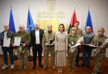 У Будинку рад відзначили військовослужбовців та ветеранів