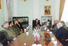 Віолета Лабазюк зустрілася з духовенством