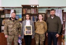 Віолета Лабазюк зустрілася з військовослужбовцями Третьої окремої штурмової бригади