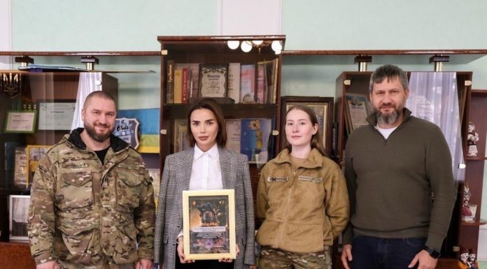 Віолета Лабазюк зустрілася з військовослужбовцями Третьої окремої штурмової бригади