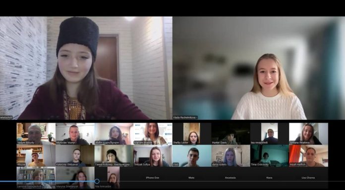 Міжнародний проєкт “Lights, Camera, School!” успішно завершився: учні з Грузії, України та США представили свої школи у творчому форматі