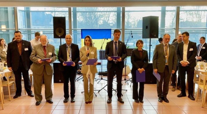 Віолета Лабазюк зустрілася з українською діаспорою в Брюсселі