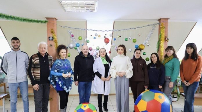 Віолета Лабазюк відвідала центр комплексної реабілітації для осіб з інвалідністю