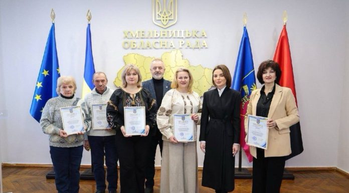 Віолета Лабазюк відзначила волонтерів Хмельниччини