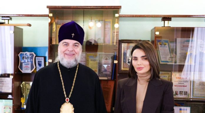 Віолета Лабазюк зустрілася з Митрополитом Хмельницьким і Шепетівським Симеоном