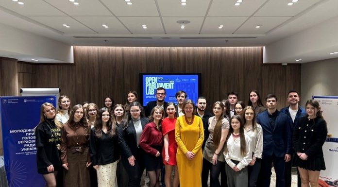 Участь студентів та працівників університету в проєкті для молоді «Open Parliament Lab»