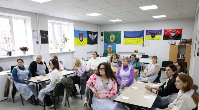 У ветеранському просторі панувала великодня атмосфера