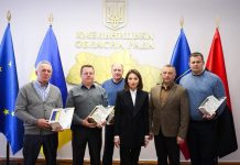 Віолета Лабазюк відзначила працівників екстренної медичної допомоги Хмельниччини
