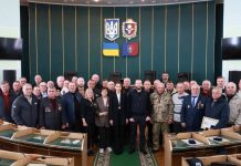 Відзначили учасників ліквідації наслідків аварії на Чорнобильській атомній електростанції