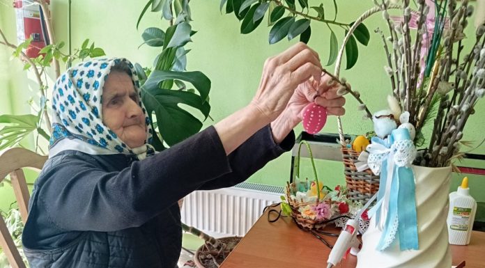 Великодній майстер-клас у закладах соціального захисту