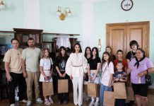 Віолета Лабазюк зустрілася з дітьми Героїв