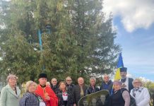 У Підгірному відкрили пам’ятний знак підпільникам ОУН