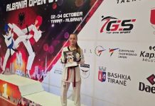 Вихованка ХОЦФВУМ – серед призерів Albanian Open 2026