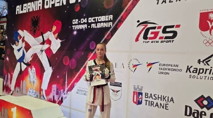 Вихованка ХОЦФВУМ – серед призерів Albanian Open 2026