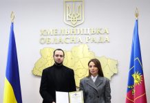 Віолета Лабазюк зустрілася з художником Михайлом Сорокіним