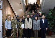 Віолета Лабазюк подякувала військовослужбовцям Хмельниччини